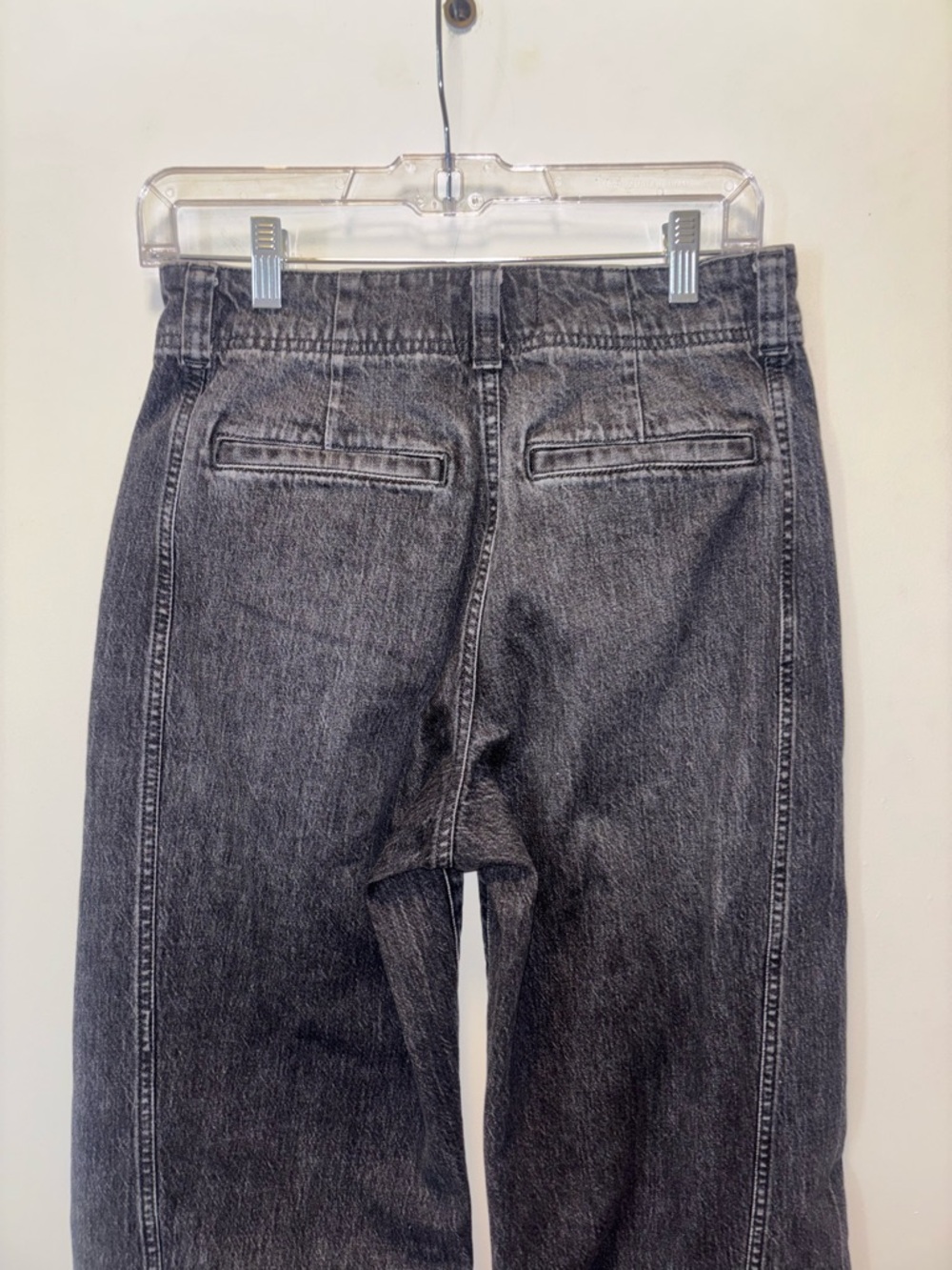 Madewell tapered denim trousers Black - Picture 4 of 15